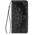 Кожаный чехол (книжка) Art Case с визитницей для Samsung Galaxy A02 (Черный) 43128 Китай