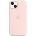 Чохол Silicone Case Full Protective (AA) для Apple iPhone 13 (6.1) (Рожевий / Chalk Pink) 00049838 Чехол