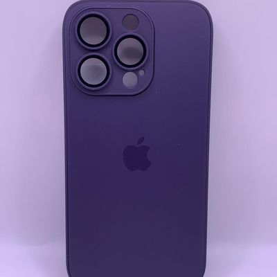 Чохол TPU+Glass Sapphire matte case для Apple iPhone 14 Pro (6.1) (Deep Purple) 57440 57440* 57440 Чехол