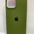 Чохол Silicone Case Full Protective (AA) для Apple iPhone 14 (6.1) (Зелений / Dark Olive) 55728 55728* Чехол