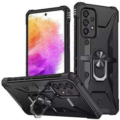 Ударостійкий чохол Pathfinder Ring для Samsung Galaxy A73 5G (Чорний / Black) 62917 62917* Чехол