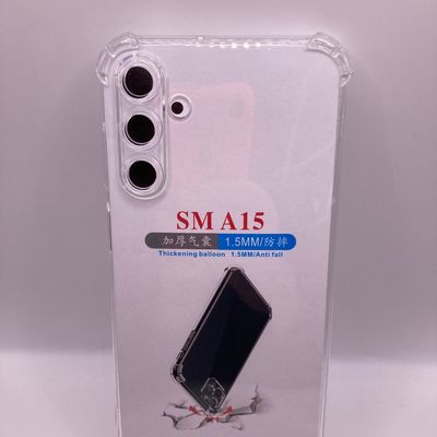 Чохол WXD Силікон 0.8 mm HQ Samsung Galaxy A15 4G/5G (clear) 55034 Чехол