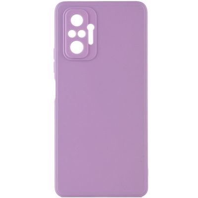 Силіконовий чохол Candy Full Camera для Xiaomi Redmi Note 10 Pro / 10 Pro Max (Бузковий / Dasheen) 48031 Чехол