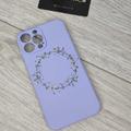 Чохол WAVE Minimal Art Case iPhone with MagSafe 13 Pro Max (light purple/wreath) Китай
