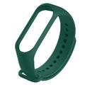 Силиконовый ремешок для Xiaomi Mi Band 3/4 (Зеленый / Pine Needle) 25252