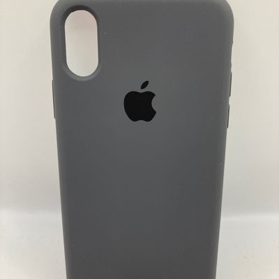 Чохол Silicone Case Full Protective (AA) для Apple iPhone X / XS (5.8) (Сірий / Dark Gray) 00032029 00032029 Чехол
