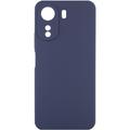 Чохол Silicone Cover Lakshmi Full Camera (AAA) для Xiaomi Redmi 13C / Poco C65 (Темно-синій / Midnight blue) 69271 Чехол