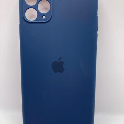 Чохол Ip11 Pro Max Silicon case Full Camera Protective синій Китай