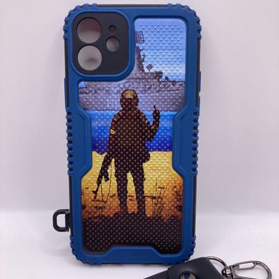 Чохол Armor Guardian Print для iPhone 12 Blue
