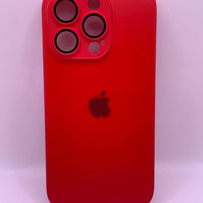 Чохол TPU+Glass Sapphire matte case для Apple iPhone 14 Pro (6.1) (Cola Red) 57440 57440* 57440 Чехол