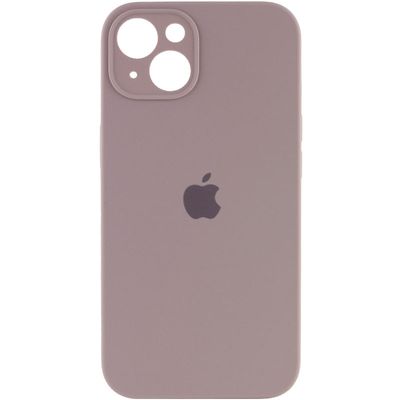 Чохол Silicone Case Full Camera Protective (AA) для Apple iPhone 13 (6.1) (Сірий / Lavender) 00050657 00050657* Чехол