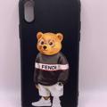Чохол Bears & Kaws Matt Case (Nprint) iPhone X/Xs (bear fendi) 40095 Китай