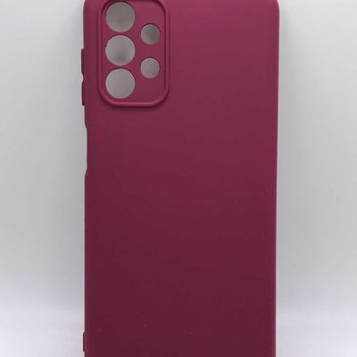 Silicone Cover Lakshmi Full Camera (A) для Samsung Galaxy A13 4G (Бордовый / Marsala) Чехол
