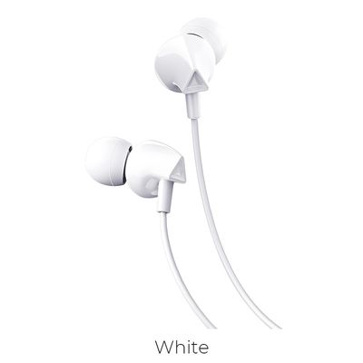 Стерео Навушники  M60 (3.5mm/1.2m) (Білий) 35045 Hoco
