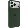 Чохол Silicone Case Full Protective (AA) для Apple iPhone 17 Pro (6.3) (Зелений / Cyprus Green) 00081610 Чехол