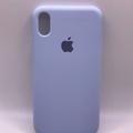 Чохол Silicone Case Full Protective (AA) для Apple iPhone XR (6.1) (Блакитний / Lilac Blue) 00034365 00034365 Чехол