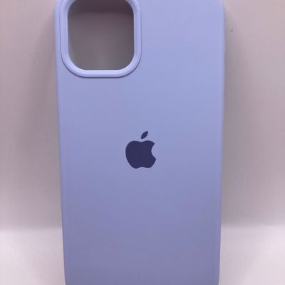 Чохол Silicone Case Full Protective (AA) для Apple iPhone 12 Pro / 12 (6.1) (Блакитний / Lilac Blue) 00038660 00038660* Чехол