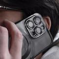 Чохол Metal Matte Case with Magnetic Ring iPhone 14 (black) 54512 54512* Чехол