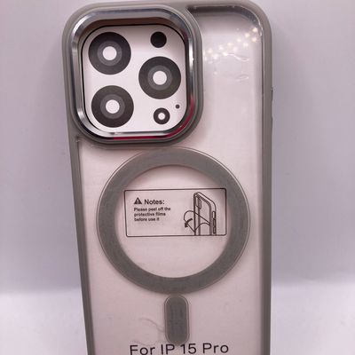 Чохол WAVE Ardor Case with Magnetic Ring iPhone 15 Pro (gray) 777486 Пластик Titanium Grey Пластик 777486 Чехол