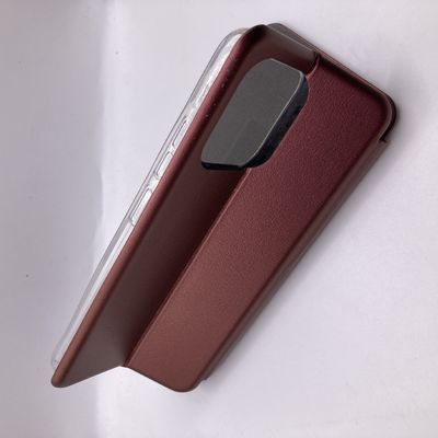 Шкіряний чохол-книжка Classy для Xiaomi Redmi Note 13 4G (Бордовий) 00070046 Чехол