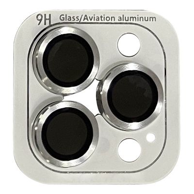 Захисне скло Metal Classic на камеру (в упак.) для Apple iPhone 12 Pro / 11 Pro / 11 Pro Max (Срібний / Silver) 53952 Китай