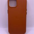Шкіряний чохол Leather Case (AA Plus) with MagSafe для Apple iPhone 13 (6.1) (Saddle Brown) 57472 57472* 57472