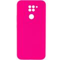 Чохол Silicone Cover Lakshmi Full Camera (AAA) для Xiaomi Redmi Note 9 / Redmi 10X (Рожевий / Pink Sand) 67011 67011* Чехол