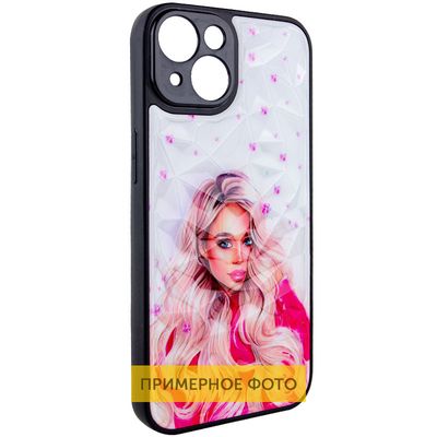 TPU+PC чохол Prisma Ladies для Xiaomi Redmi 12C / Poco C55 (Pink) Чехол