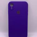 Чохол Silicone Case Square Full Camera Protective (AA) для Apple iPhone XR (6.1) (Фіолетовий / Ultra Violet) 40233 ultra violet 40233 Чехол