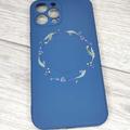 Чохол WAVE Minimal Art Case iPhone with MagSafe 12 Pro Max (blue/wreath) 35289* 35289 Китай