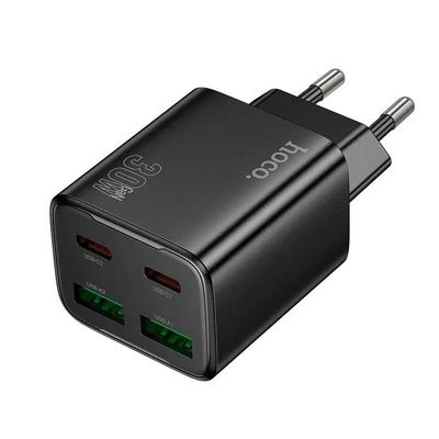 МЗП  N56 Fundador PD30W four-port (2USB-A/2C) (Black) 00073948 Hoco