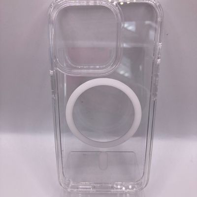 Чохол SGP Ultra Hybrid (MagFit) для Apple iPhone 15 Pro (6.1) (Прозорий) 65470 (прозорий) 65470 (прозорий) 65470