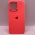 Silicone Case Full Protective (AA) для Apple iPhone 14 Pro Max (6.7) (Арбузный / Watermelon red) 55731 55731 55731 55731 55731 Чехол