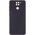 Силіконовий чохол Candy Full Camera для Xiaomi Redmi Note 9 / Redmi 10X (Чорний / Black) Чехол