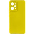 Чохол Silicone Cover Lakshmi Full Camera (AAA) для Xiaomi Redmi 12 (Жовтий / Yellow) 65795 65795* Чехол