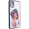 TPU+PC чохол Prisma Ladies для Samsung Galaxy A51 (Girl in a hat) 35114 Чехол