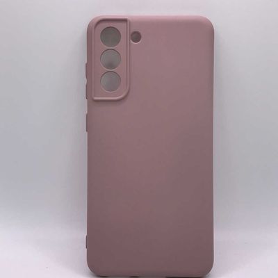 Чохол Silicone Cover Lakshmi Full Camera (A) для Samsung Galaxy S21 FE (Рожевий / Pink Sand) 55432 Чехол