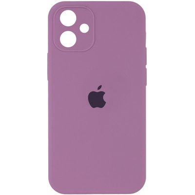 Чохол Silicone Case Square Full Camera Protective (AA) для Apple iPhone 11 (6.1) (Ліловий / Lilac Pride) 00040234 00040234 Чехол