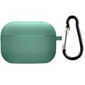 Силіконовий футляр з мікрофіброю для навушників Airpods 3 (Зелений / Pine Needle) 53035 Чохли на навушники
