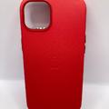 Кожаный чехол Leather Case (AA) with MagSafe для Apple iPhone 13 (6.1) (Crimson) 55249 55249* 55249 Китай