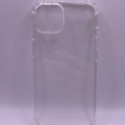 TPU чохол GETMAN Ease logo посиленні кути для Apple iPhone 14 (6.1) (Безкольоровий (прозорий)) 55631 55631 55631* Чехол