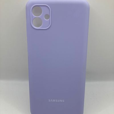 Чехол Silicone Cover Full Camera (AA) для Samsung Galaxy A04 (Сиреневый / Dasheen) 59145 59145* Китай