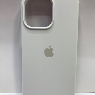 Чохол Silicone Case Full Protective (AA) для Apple iPhone 15 Pro Max (6.7) (Білий / White) 00065420 Чехол