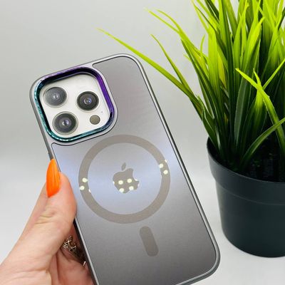 Чохол TPU+Glass Sapphire Mag Evo case для Apple iPhone 14 Pro (6.1) (Grey) 63636 63636* 63636 Чехол