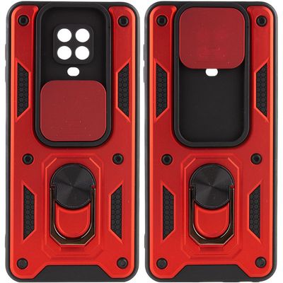 Ударостійкий чохол Camshield Serge Ring для Xiaomi Redmi Note 9s / Note 9 Pro / 9 Pro Max (Червоний) 47750 Чехол