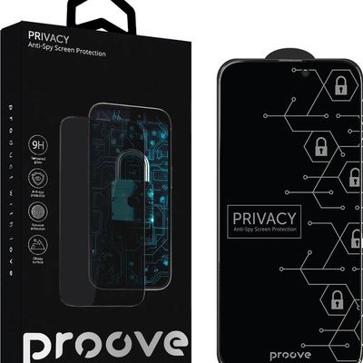 Захисне скло  Privacy iPhone 17 Air (black) 63916 Proove