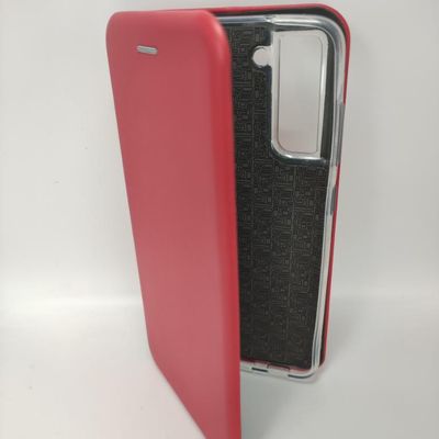Шкіряний чохол (книжка) Classy для Samsung Galaxy S21 FE (Червоний) 65861 65861* Чехол