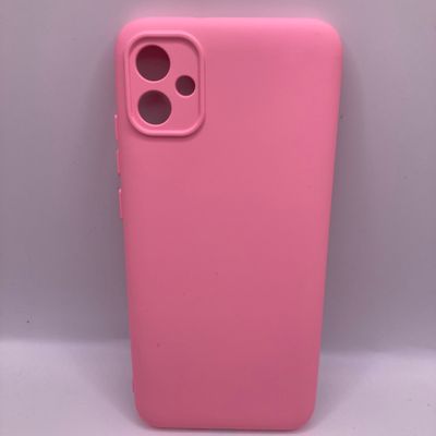 Чохол Silicone Cover Lakshmi Full Camera (A) для Samsung Galaxy A04e (Рожевий / Pink) 59073 Чехол