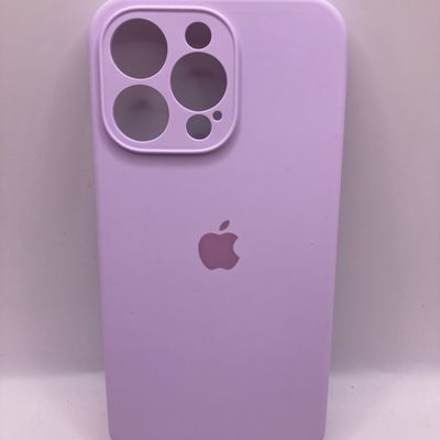 Чохол Silicone Case Full Camera Protective (AA) для Apple iPhone 15 Pro Max (6.7) (Бузковий / Lilac) 00066393 00066393* Чехол