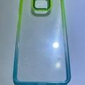 Чехол TPU+PC Fresh sip series для Xiaomi Redmi Note 9s / Note 9 Pro / Note 9 Pro Max (Бирюзовый / Лимонный) 55612 Китай